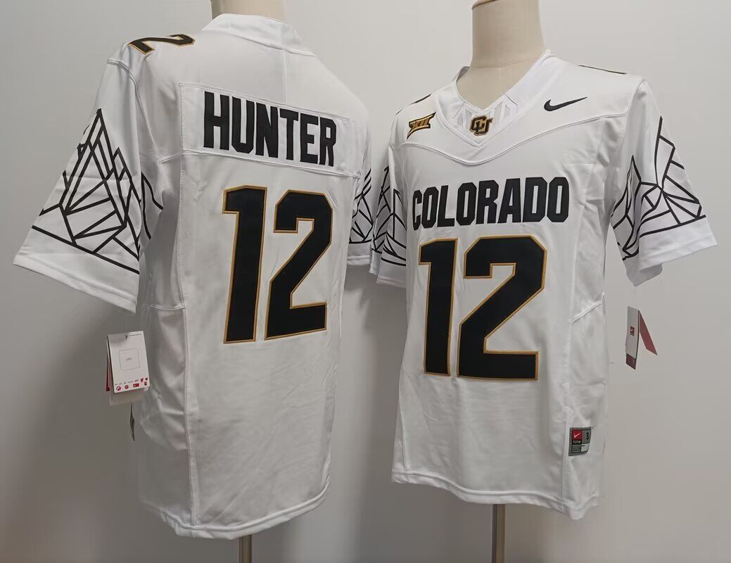 Men Buffalo Sabres #12 Hunter white 2024 Nike NCAA jersey->buffalo sabres->NHL Jersey